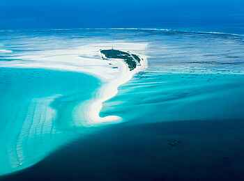 Anantara Medjumbe Island Resort: Luftbild