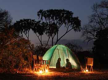 Laba Jongomero Camp: Fly Camping Erlebnis