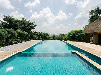 Sentema Farm Lodge: Der Pool Sentema Farm Lodge: Der Pool