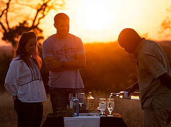 Inyati Game Lodge: Stilvoller Sundowner