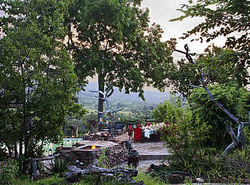 Beho Beho Camp: Essen in der Natur