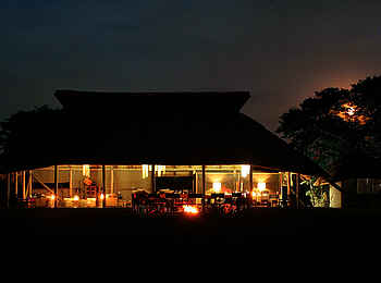 Camp Hwange: Nachtbeleuchtung