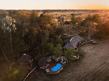 Chitabe Lediba Camp: Blick auf die Anlage