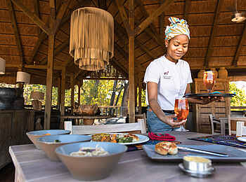 Chitabe Lediba Camp: Freundlicher Service