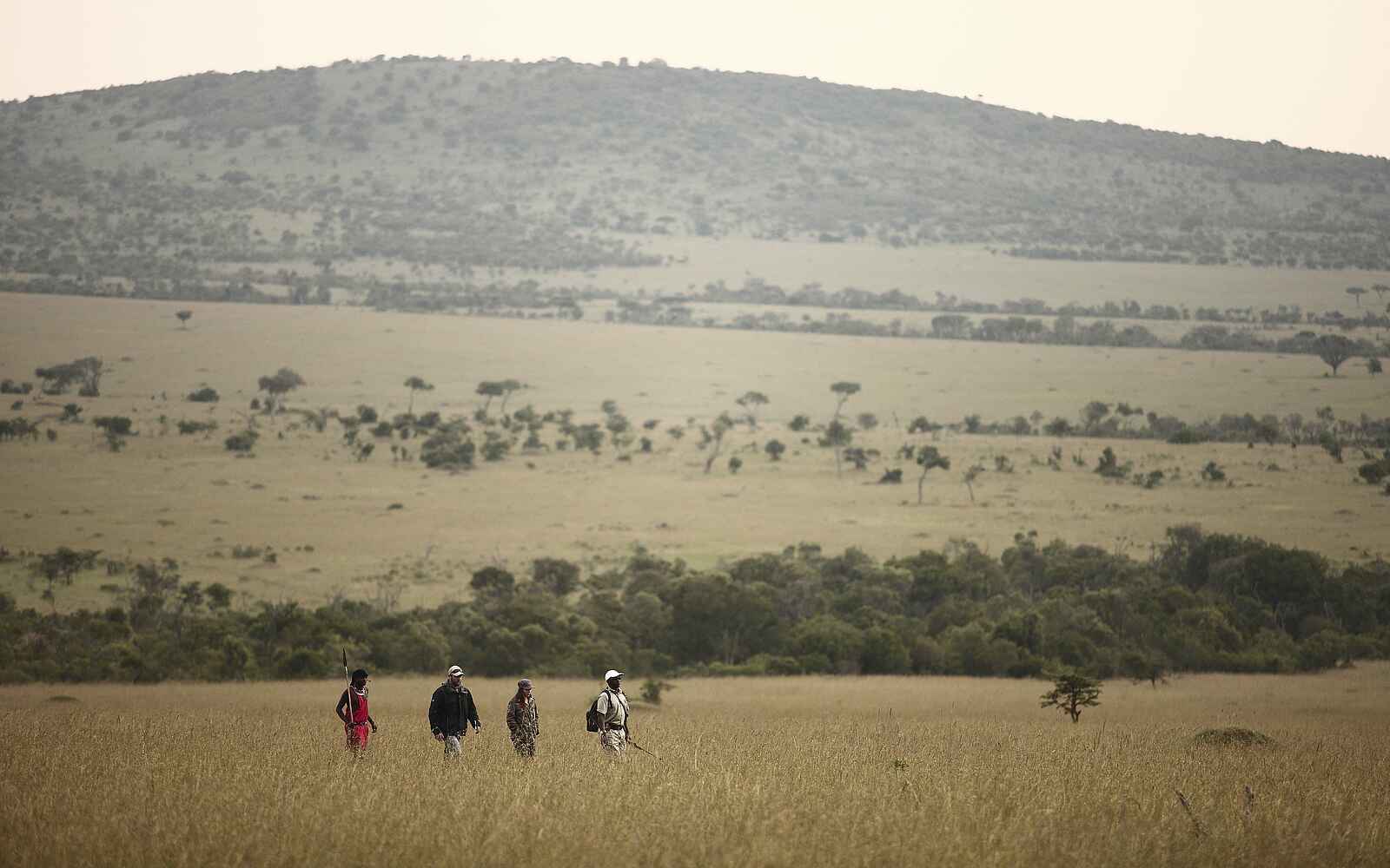 Klein's Camp: Zu Fuß im Busch Klein's Camp: Zu Fuß im Busch