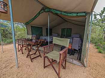 Motswari Game Lodge: Zelt der Wandersafari