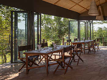 Saruni Eagle View: Essbereich Saruni Eagle View: Essbereich