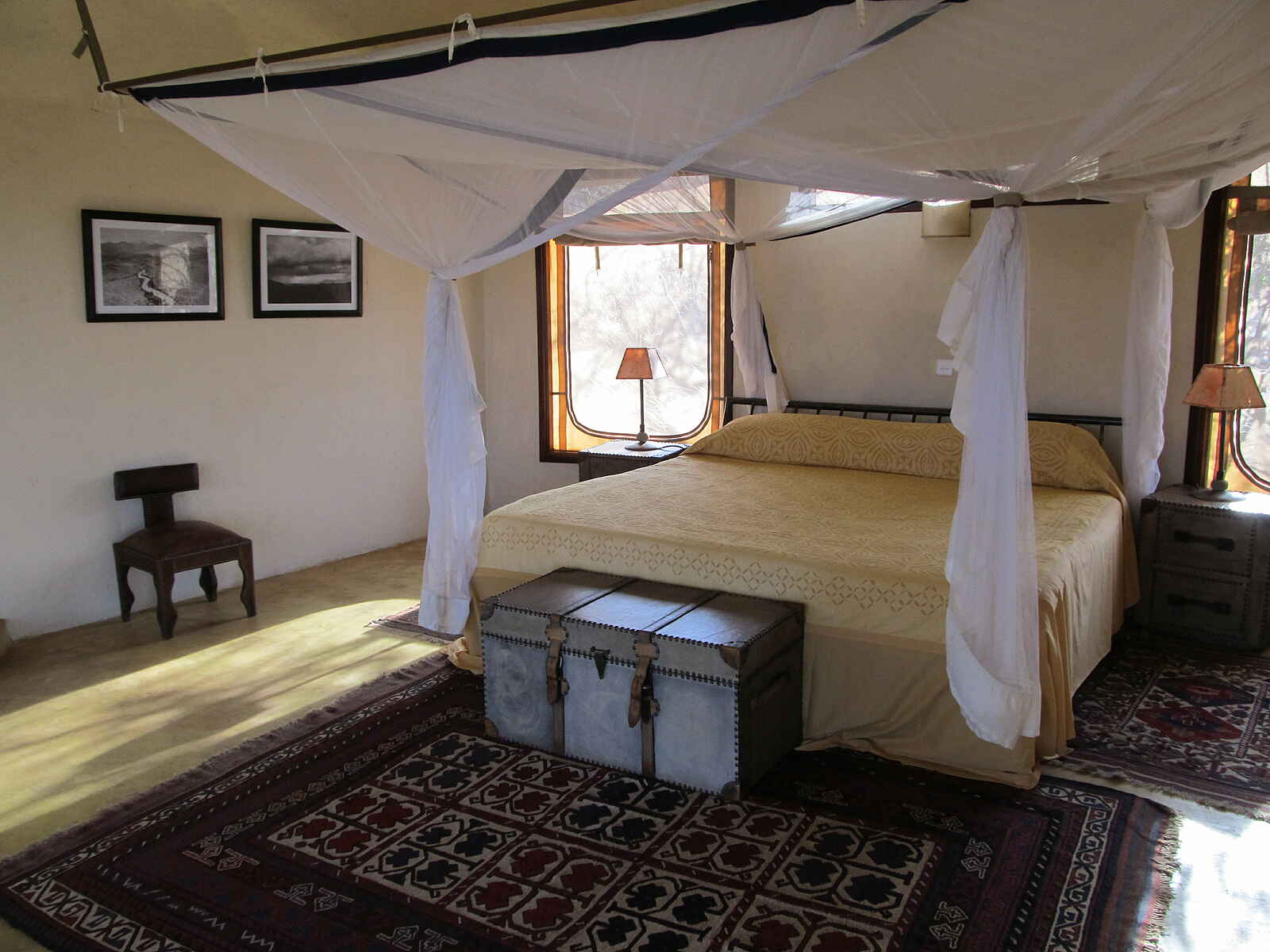 Saruni Samburu: Schlafzimmer von Villa Nr.2 Saruni Samburu: Schlafzimmer von Villa Nr.2