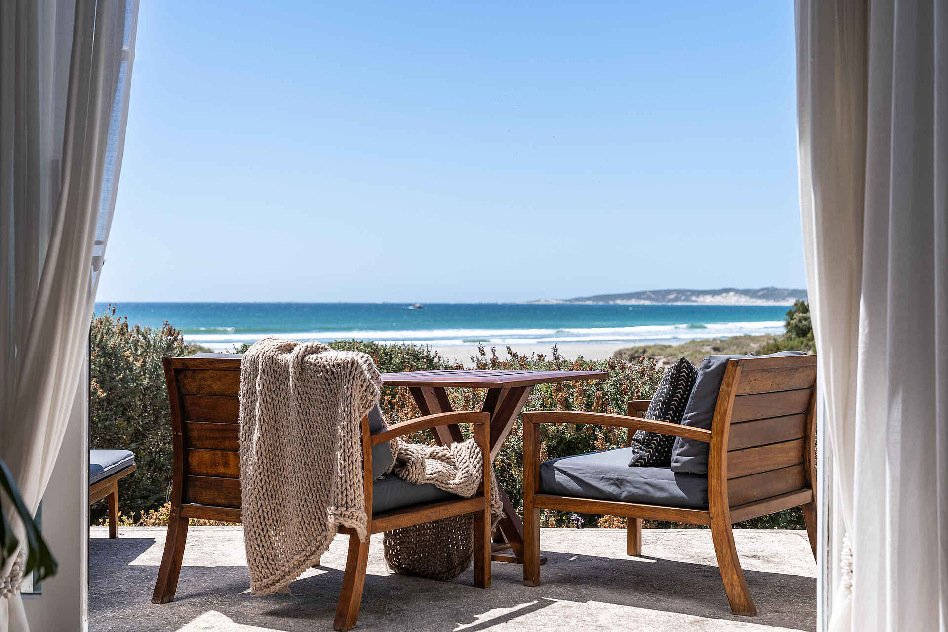 Strandloper Ocean Boutiquehotel: Ocean Suite Terrasse Strandloper Ocean Boutiquehotel: Ocean Suite Terrasse