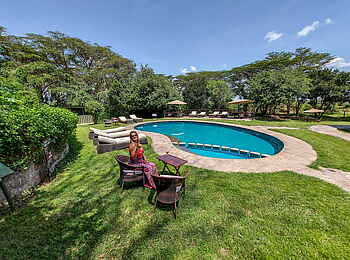 Tipilikwani Mara Camp: Am Pool