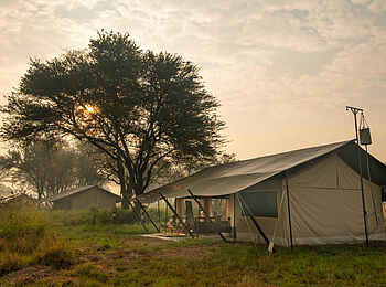 Ubuntu Migration Camp: Gästezelt