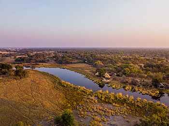 4 Rivers Camp: Ansicht von oben 4 Rivers Camp: Ansicht von oben