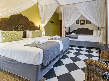 528 Victoria Falls Guesthouse: Ein gemütliches Dreibettzimmer