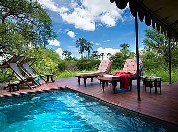 Jack's Camp: Privates Pooldeck