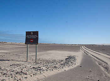 Shipwreck Lodge: Piste zur Lodge Shipwreck Lodge: Piste zur Lodge