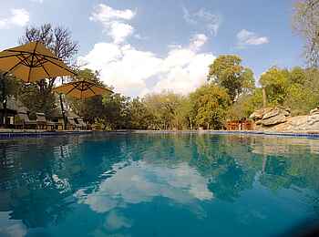 Tuli Safari Lodge Mashatu: Der Swimmingpool