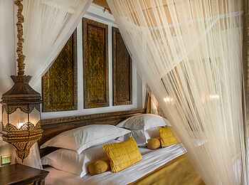 Baraza Resort & Spa Zanzibar: Himmelbett im orientalischen Stil Baraza Resort & Spa Zanzibar: Himmelbett im orientalischen Stil