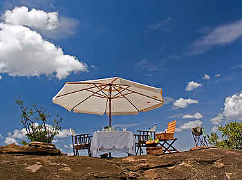 Cottar's 1920s Safari Camp: Lunchtime!