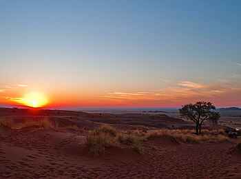 Desert Whisper Villa: Sonnenuntergang