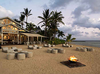 Heritage Le Telfair Golf & Wellness Resort: Gin'Ja Strand Lounge Heritage Le Telfair Golf & Wellness Resort: Gin'Ja Strand Lounge