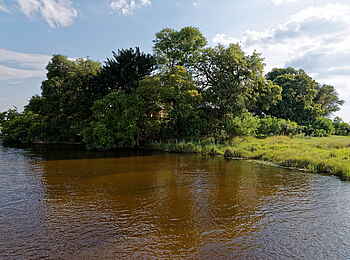 Nambwa Lodge: Flussbiegung Nambwa Lodge: Flussbiegung