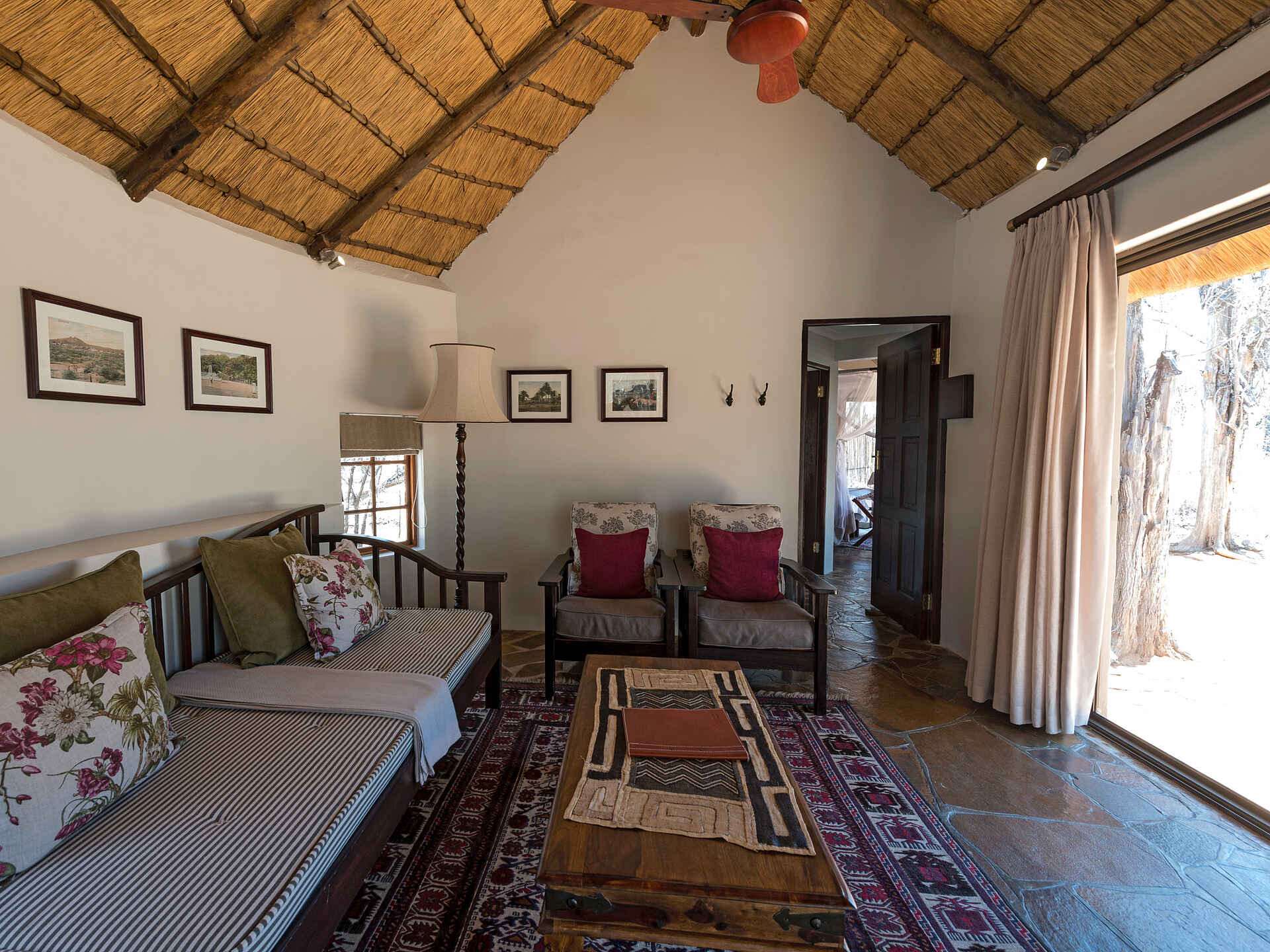 Onguma Forest Camp: Bush Suite Lounge