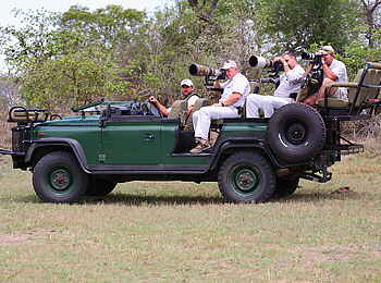 Royal Malewane: Land Rover für Safairs