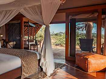 Soroi Larsens Camp: Ein Deluxe Zelt mit Aussicht Soroi Larsens Camp: Ein Deluxe Zelt mit Aussicht