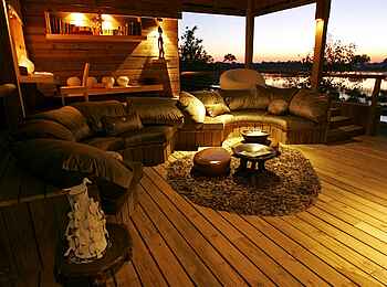 Vumbura Plains Camp: Lounge