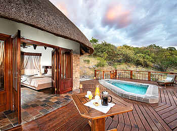 Etosha Mountain Lodge: Familienzimmer mit Plunge Pool