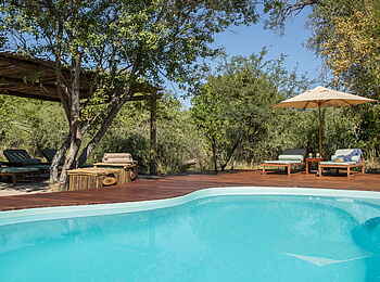 Kanana Camp: Der Poolbereich