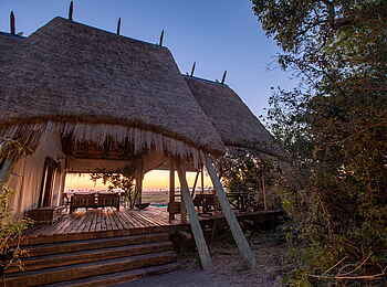 Selinda Camp: Eingang zur Privatunterkunft