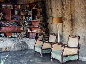 Amalinda Lodge: Bücherei