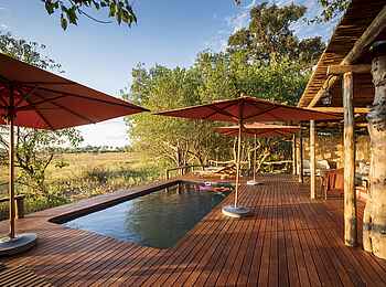 Amber River Camp: Poolbereich Amber River Camp: Poolbereich