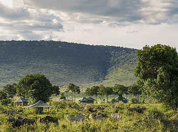 Angama Safari Camp: Lage Angama Safari Camp: Lage