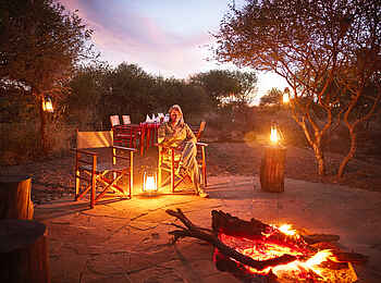 Elephant Gorge Camp: Feuerstelle