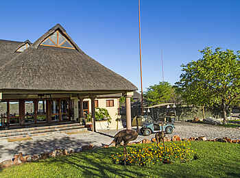 Epacha Game Lodge and Spa: Der Eingangsbereich