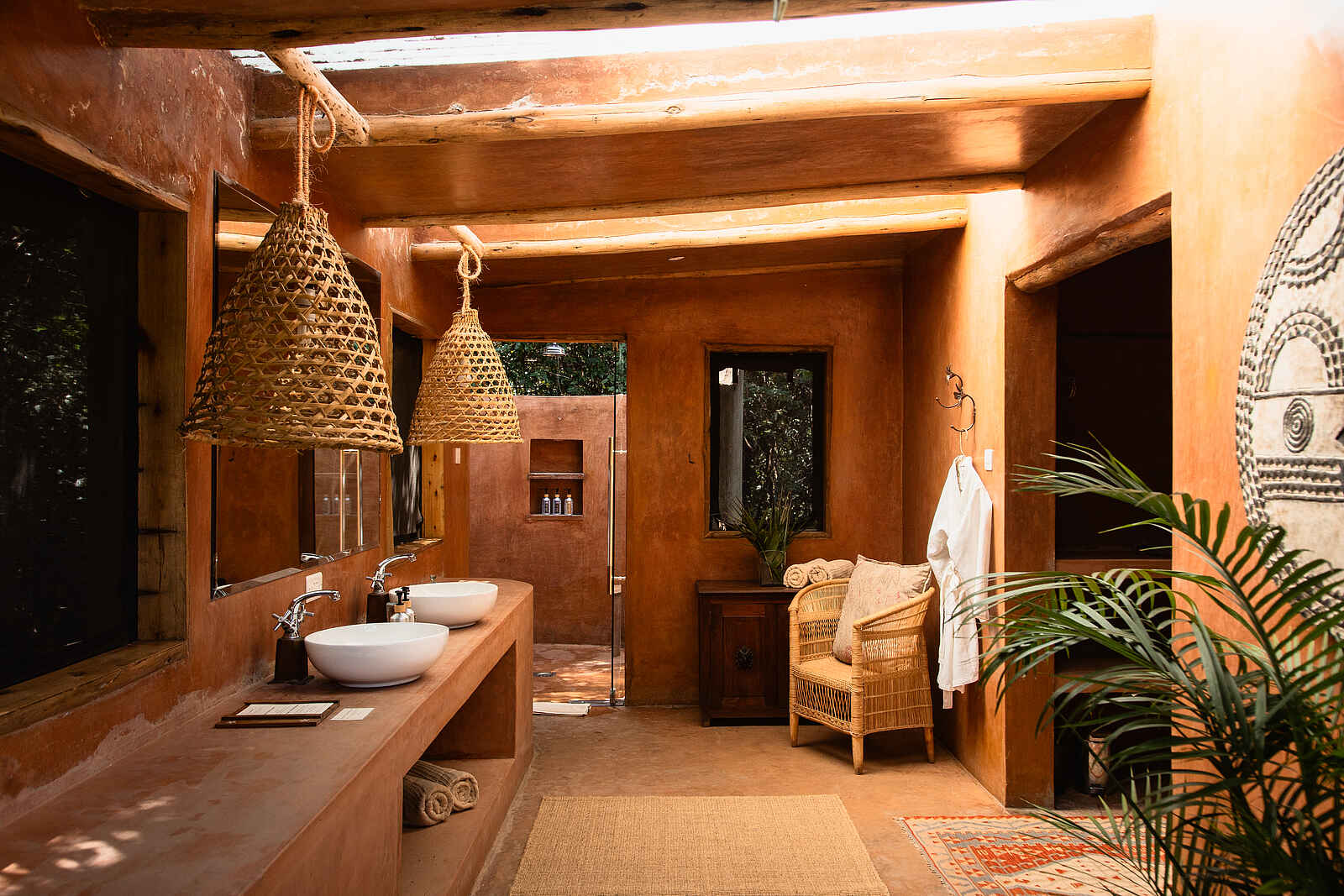 Hemingways River Camp Mara: Gästezelt Bad Hemingways River Camp Mara: Gästezelt Bad