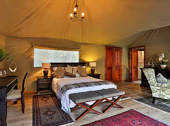 Kadizora Camp: Gästezelt mit kleinem Bett Kadizora Camp: Gästezelt mit kleinem Bett