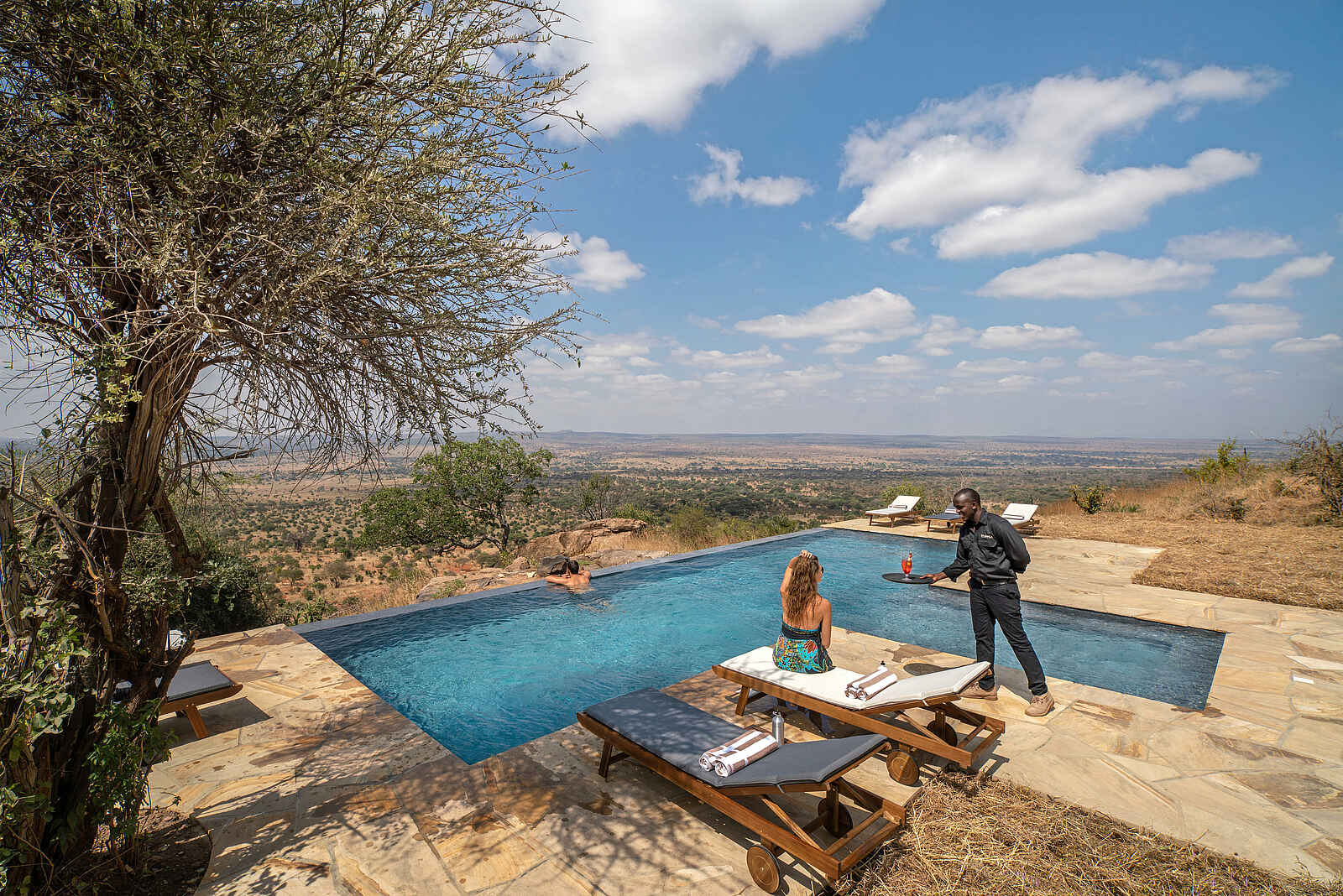 Lemala Mpingo Ridge Lodge: Pool Lemala Mpingo Ridge Lodge: Pool