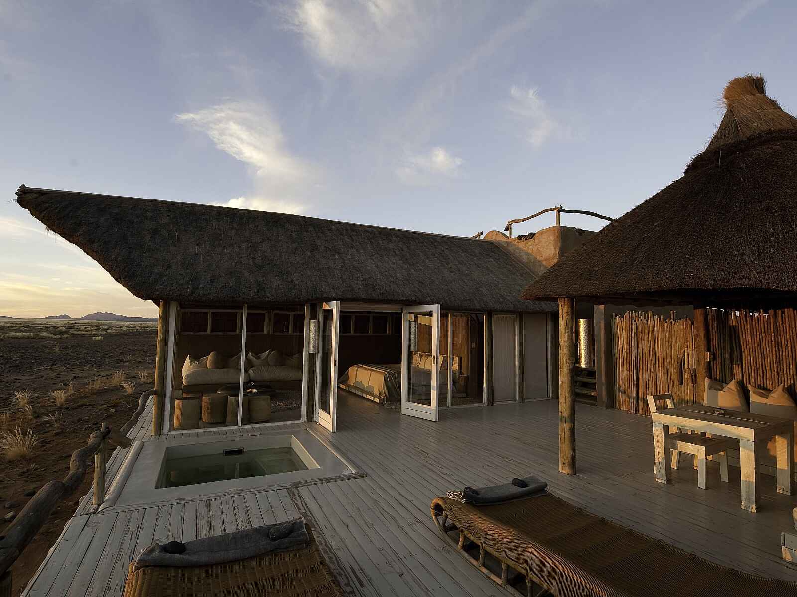 Little Kulala: Kleiner Pool auf der Privatveranda Little Kulala: Kleiner Pool auf der Privatveranda