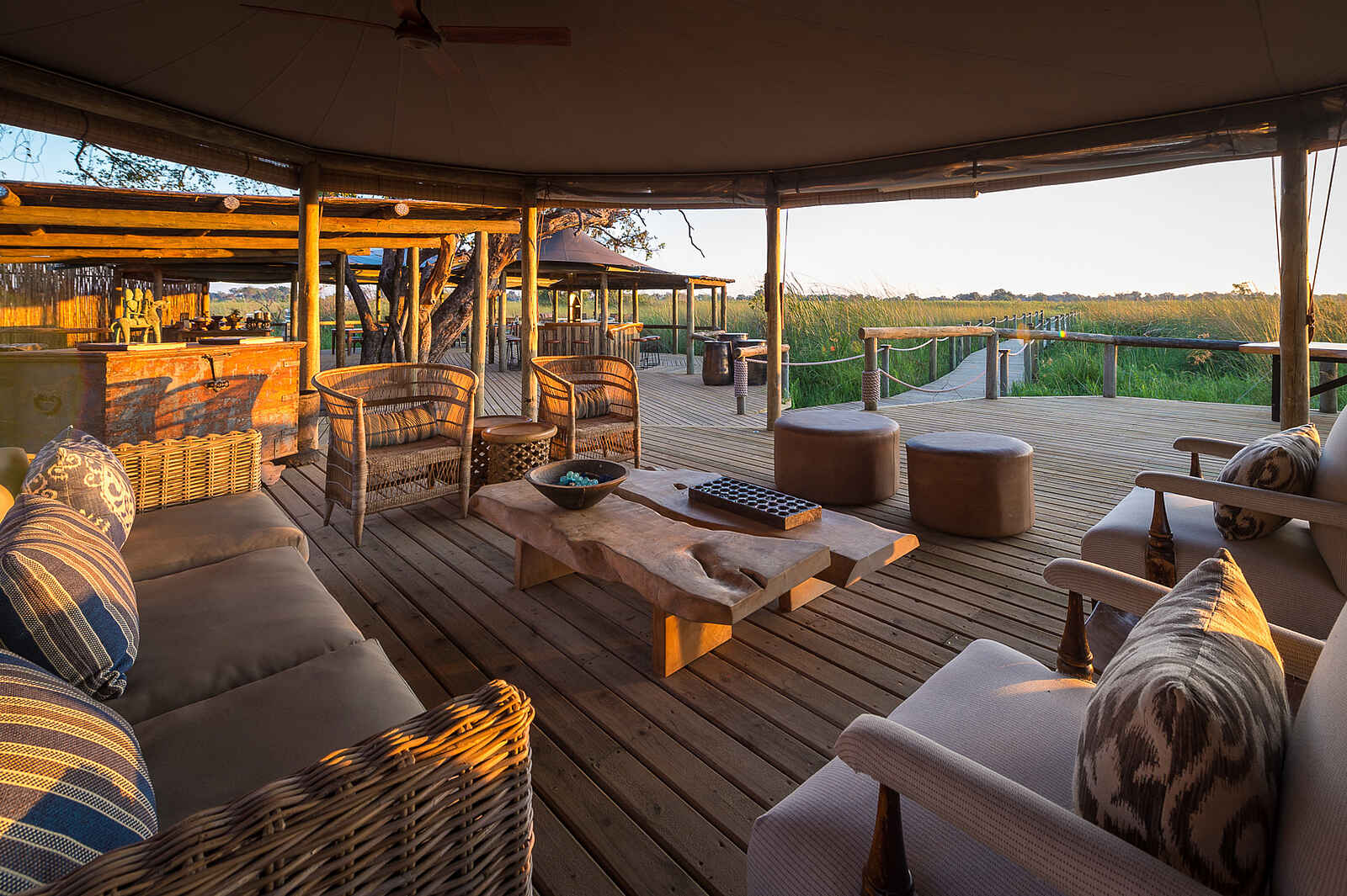 Little Vumbura: Die Lounge Little Vumbura: Die Lounge