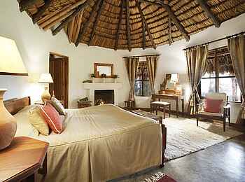 Loldia House: Gemütliches Doppelzimmer unter Reetdach in der Lower Lodge Loldia House: Gemütliches Doppelzimmer unter Reetdach in der Lower Lodge