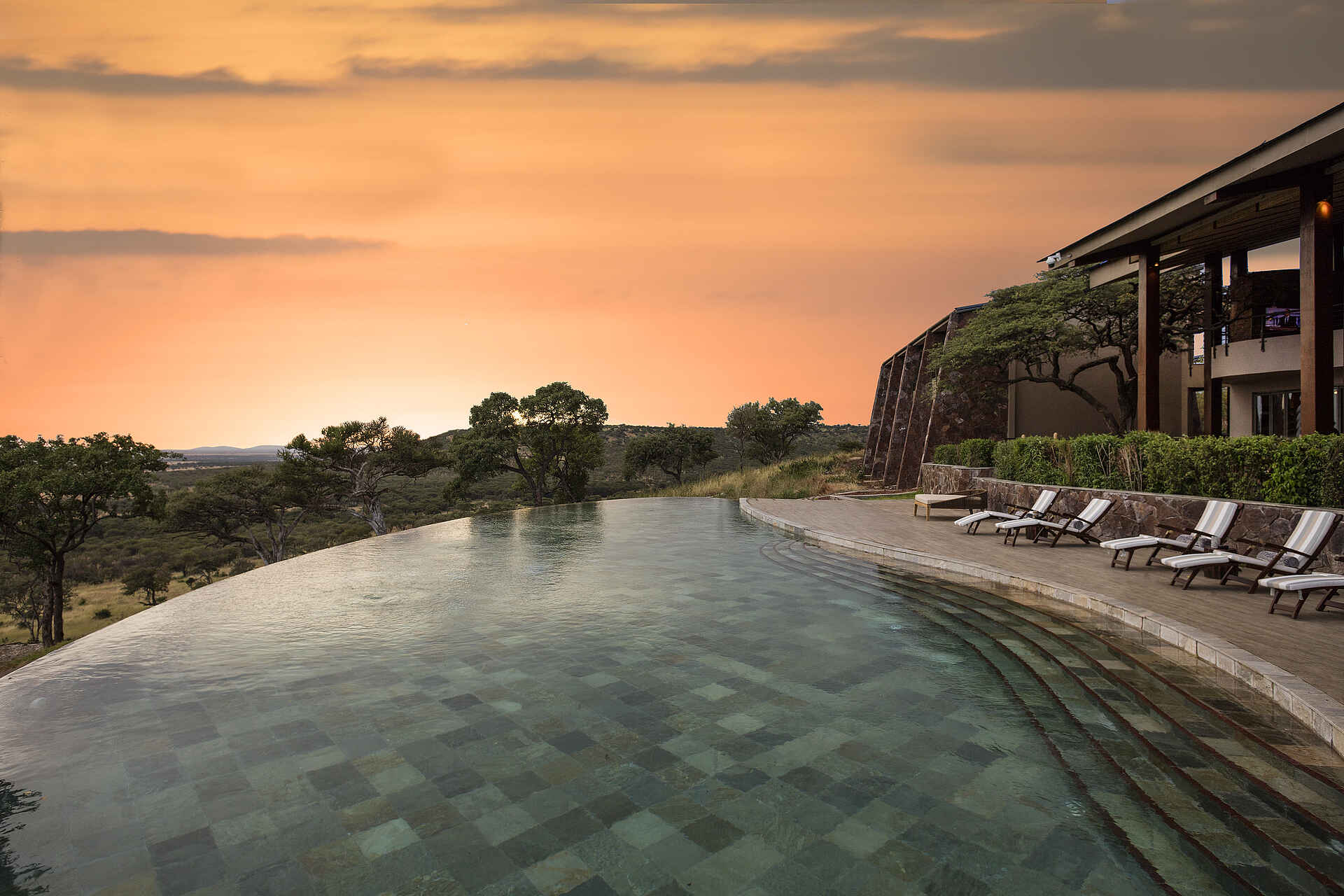 Melia Serengeti Lodge: Poolbereich