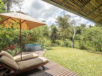 Mukwa River Lodge: Island Suites Garten