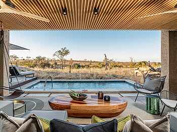 Sabi Sabi Earth Lodge: Lux Suite Poolbereich Sabi Sabi Earth Lodge: Lux Suite Poolbereich