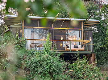 Shawa Luangwa Camp: Premium Room Terrasse