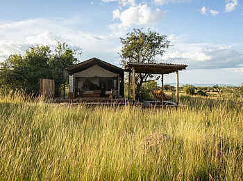 Singita Mara River Tented Camp: Ein Gästezelt Singita Mara River Tented Camp: Ein Gästezelt