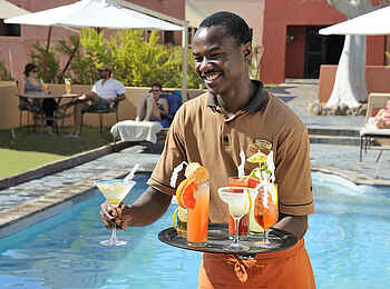 Sossusvlei Lodge: Kühlende Erfrischung