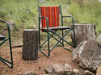 Karenge Bush Camp: Campingsessel Karenge Bush Camp: Campingsessel